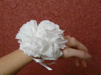 Цветы из бумаги на свадьбу